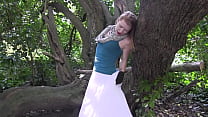 crazy whore in the tree - red hairy bush